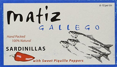 Matiz Sardinillas with Piquillo, 3 oz