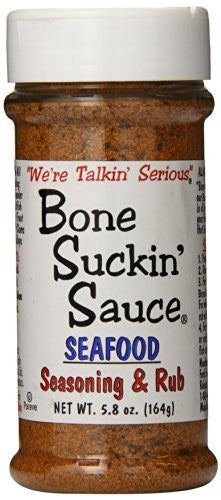 Bone Suckin' Seafood Seasoning And Rub 5.8 oz
