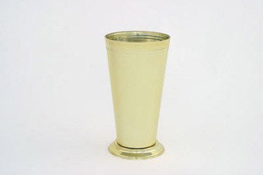 7 1/2" Plastic Mint Julep Cups Gold (931)- 12 per box