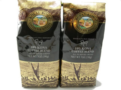 10% Kona Coffee Blends - Roy's Pacific Roast (8oz) (APG)