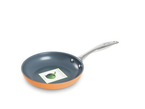 Fiesta Aluminum 8" Open Frypan - Tangerine