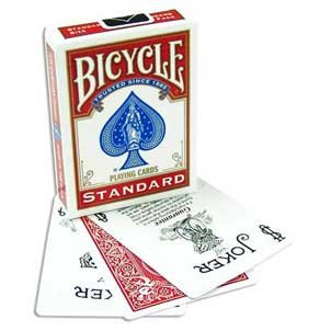 Bicycle #808 Poker Cards, Red