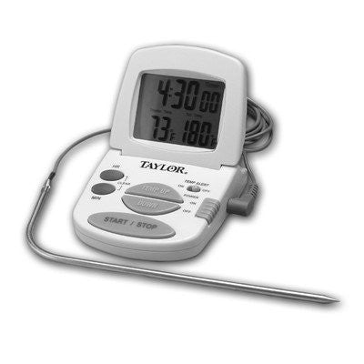 Taylor Digital Programmable Thermometer 9.8x6.5x1.4 0.35 lb.