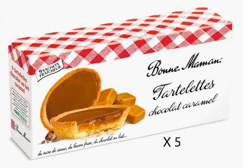 Bonne Maman Tartlets - Caramel and Chocolate 135g