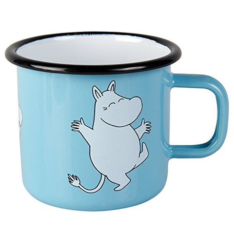 Moomin Retro Enamel mug 3,7dl Moomin