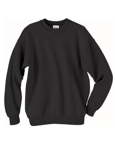 Hanes ComfortBlend Long Sleeve Fleece Crew - p160 (Black / XX-Large)