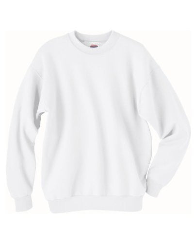 Hanes ComfortBlend Long Sleeve Fleece Crew - p160 (White / XXXXX-Large)