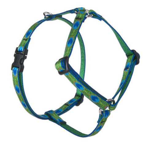 Lupine 1/2" Originals Collection - Tail Feathers, 12"-20" Roman Harness