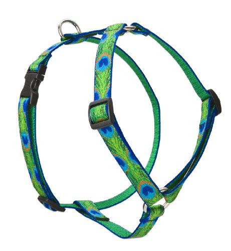 Lupine 3/4" Originals Collection - Tail Feathers, 20"-32" Roman Harness