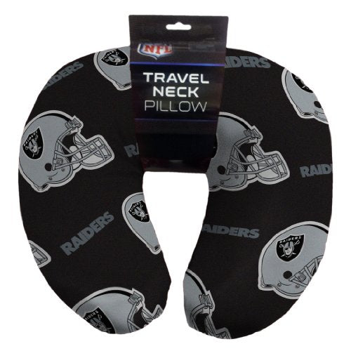 Oakland Raiders NFL Beaded Neck Pillow 10” x 13”