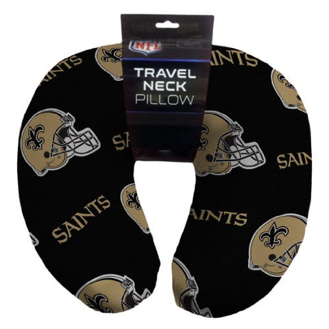 New Orleans Saints NFL Beaded Neck Pillow 10” x 13”