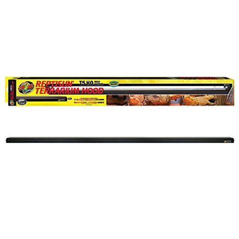 ZOO-MED LABORATORIES 48" T5HO TERRARIUM HOOD LF-74*