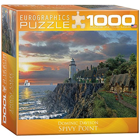 Spivy Point,CA 1000 pc 8x8 inches Box, Puzzle