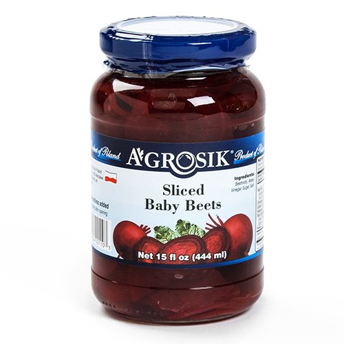 Polish Pickled Baby Beets - Sliced, 15oz