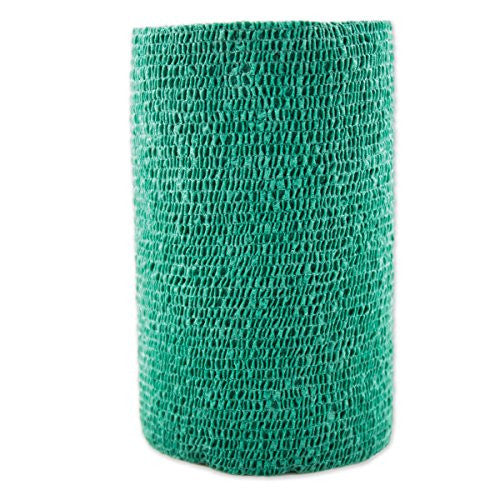 3M Vetrap Bandaging Tape- 5 yds Length x 4" Width - Hunter Green