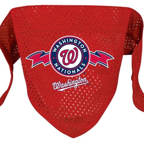 Washington Nationals Mesh Dog Bandana Small