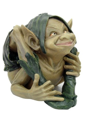 Playful Garden Goblin Figurine