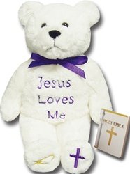 Jesus Loves Me Bear