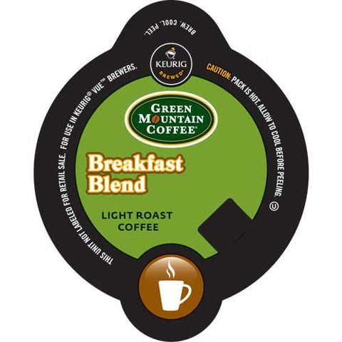 Green Mountain Coffee® Breakfast Blend Coffee Vue® Packs, 32/Bx