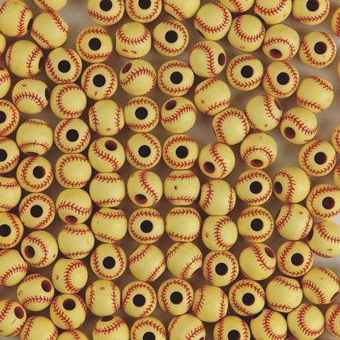 Softball Beads, 12mm (Pack of 144)