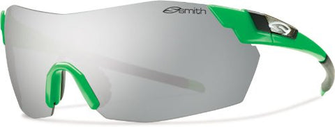Smith Optics Pivlock V2 Max Sunglasses (Color: Neon Green Lens Color: Super Platinum/Ignitor/Clear)
