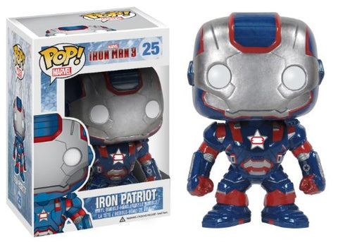 Funko POP Marvel Iron Man Movie 3: Iron Patriot Action Figure (not in pricelist)