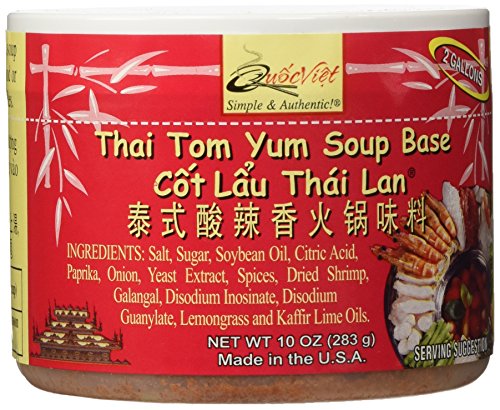 Thai Tom Yum Flavored Soup Base, 10 oz. Jar