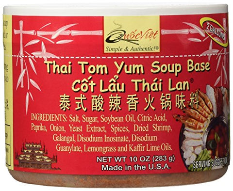 Thai Tom Yum Flavored Soup Base, 10 oz. Jar
