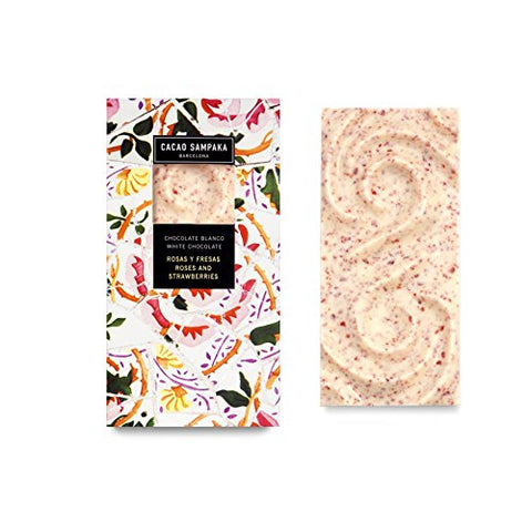 Cacao Sampaka Roses and Strawberries 33% (Gaudi) (75g)