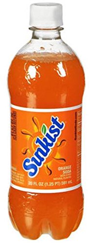 Sunkist Orange Soda Bottle 20 Oz
