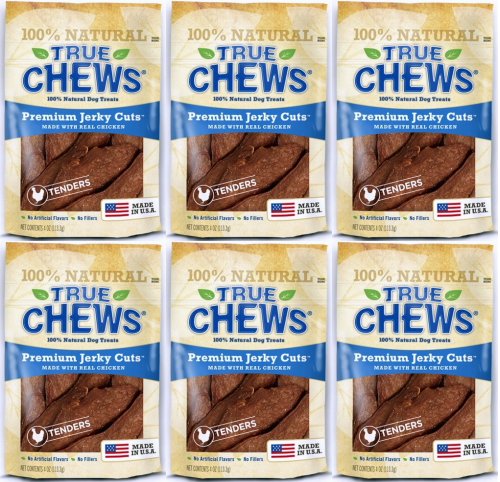 True Chews USA Chicken Jerky Fillets "The Original" - 12 oz Re-sealable Pouch