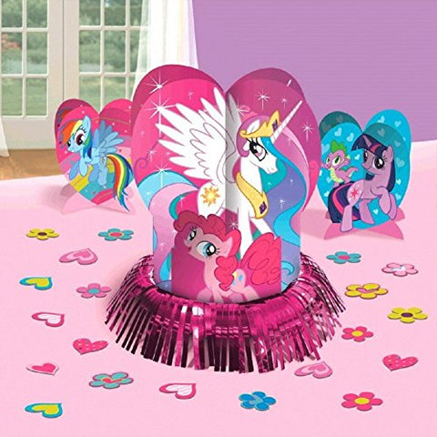 My Little Pony Table Decorating Kit, 23pc, Blue, Pink & Purple