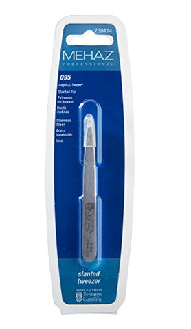 Mehaz Depil-a-Tweez Slanted Tweezer Stainless Steel