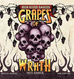 High River Sauces Grapes of Wrath Hot Sauce 5 oz (not in pricelist)