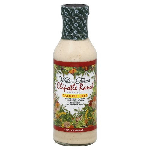 WALDEN FARMS Salad Dressings-Low Carb Chipotle Ranch 6pk, 12oz