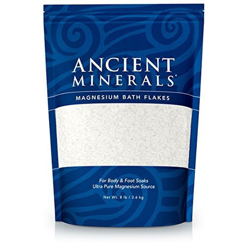 Ancient Minerals Magnesium Bath Flakes (8 LBS)