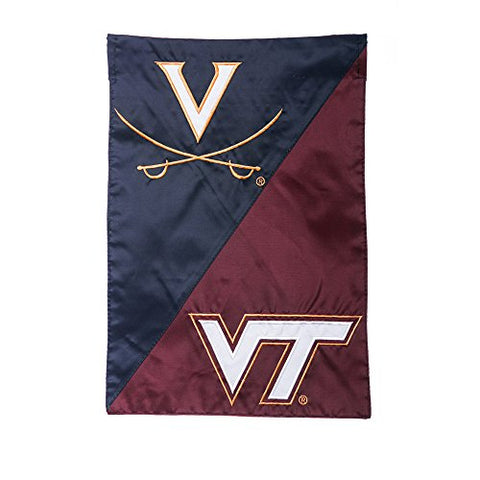 Flag, gdn, "VA Tech/U of VA house Divided