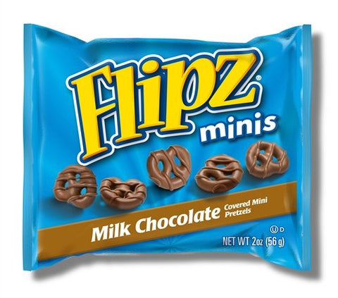 Flipz Mini Pretzel Milk Chocolate Covered 2 oz