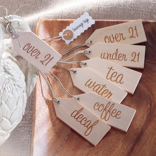Beverage Tags, Set of 6