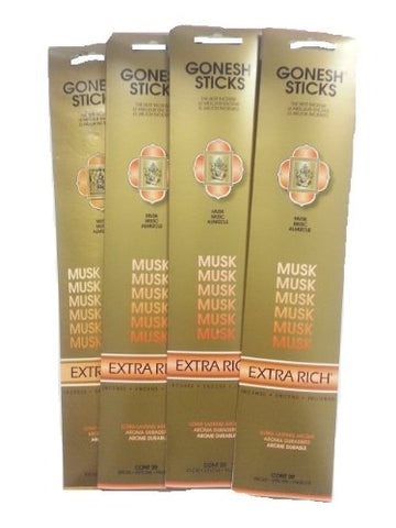Musk Gonesh Incense - 20 Sticks