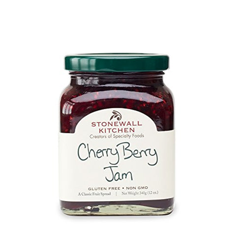 Cherry Berry Jam 12 oz Jar