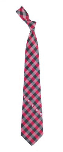 NC State Wolfpack Tie Woven Poly Check