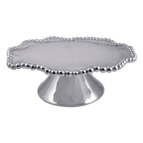 Pearled Wavy Cake Stand