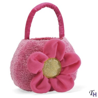 Pink Poppy Purse 8" by Gund (not in pricelist)
