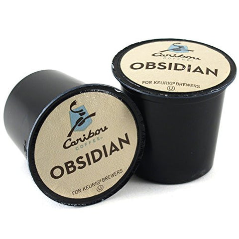 Caribou: Obsidian, Dark Roast - 18-Count K-Cup