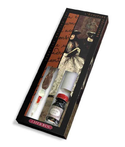 J Herbin Carnevale Venezia Writing Set 11 ½ x 3 7/8 x 1