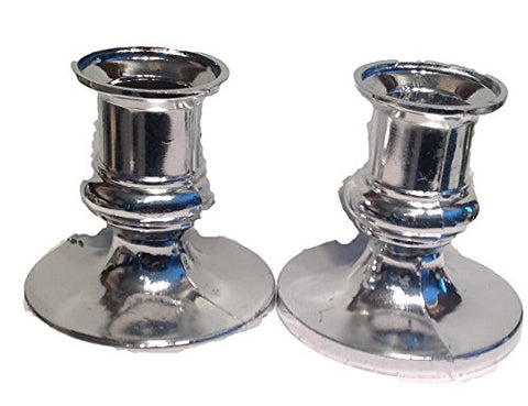 2.5" Candle Holder, Silver