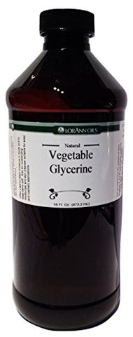 Natural Vegetable Glycerine, 16 oz.