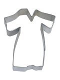 R & M Graduation Gown Cookie Cutter (4 inches)