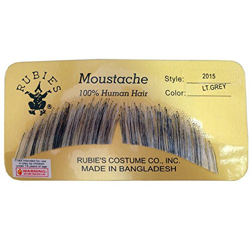 Basic Character Moustache - Light Gray